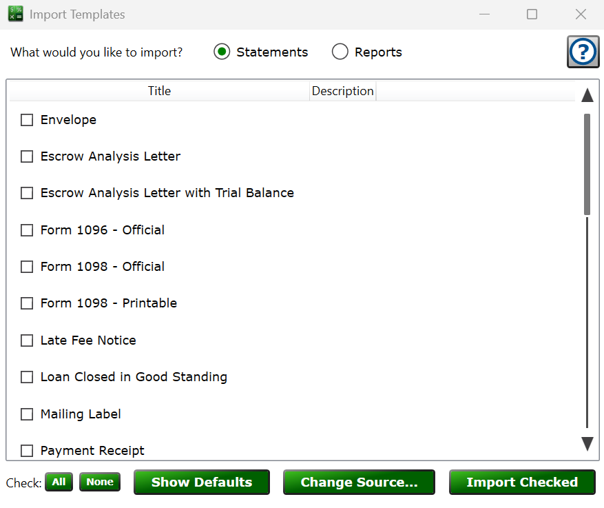 Importing templates into Moneylender Importing a template into Moneylender's template designer