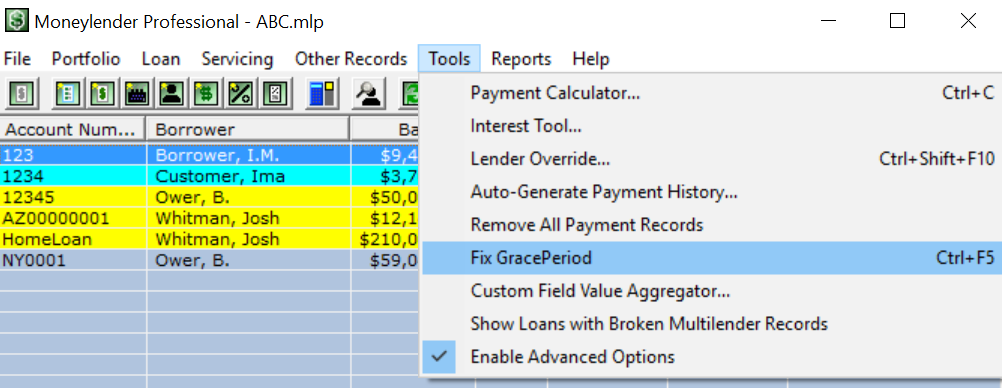 Fix Grace Period